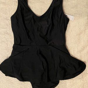 BNWT Old Navy Peplum Swim Suit Size M.